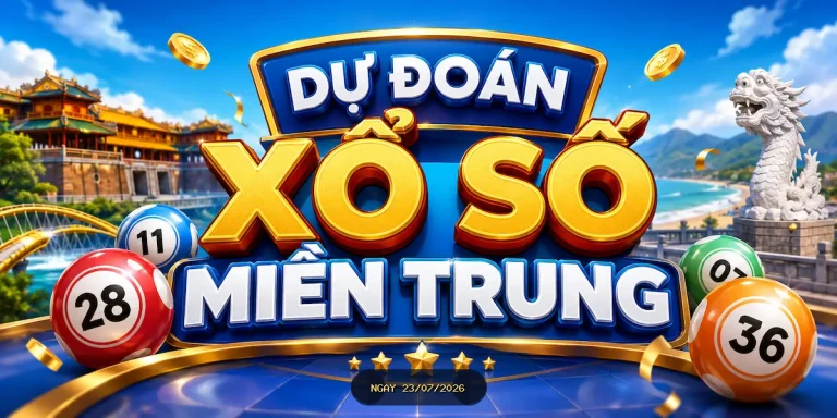 Dự đoán XSMT ngày 23/07/2026.